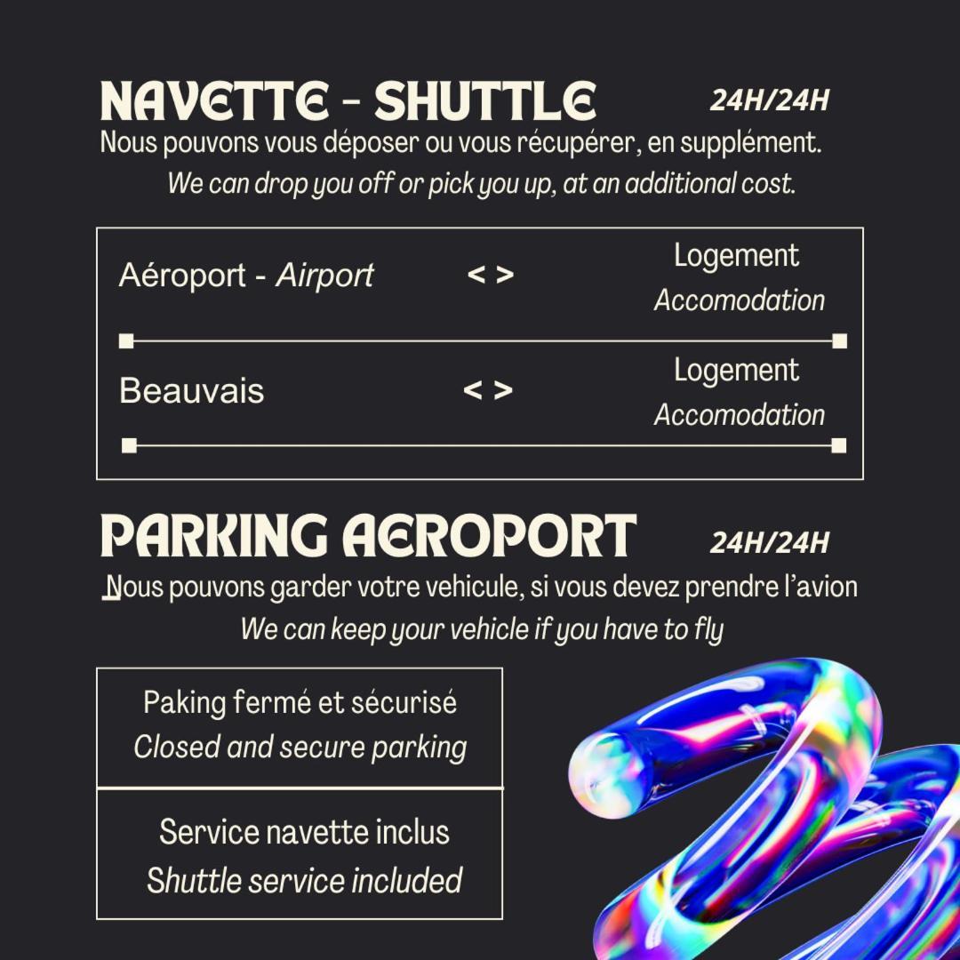 Вілла Kay Doudou 60M2 - 5 Min Aeroport - Navette - Parking Bonlier Екстер'єр фото
